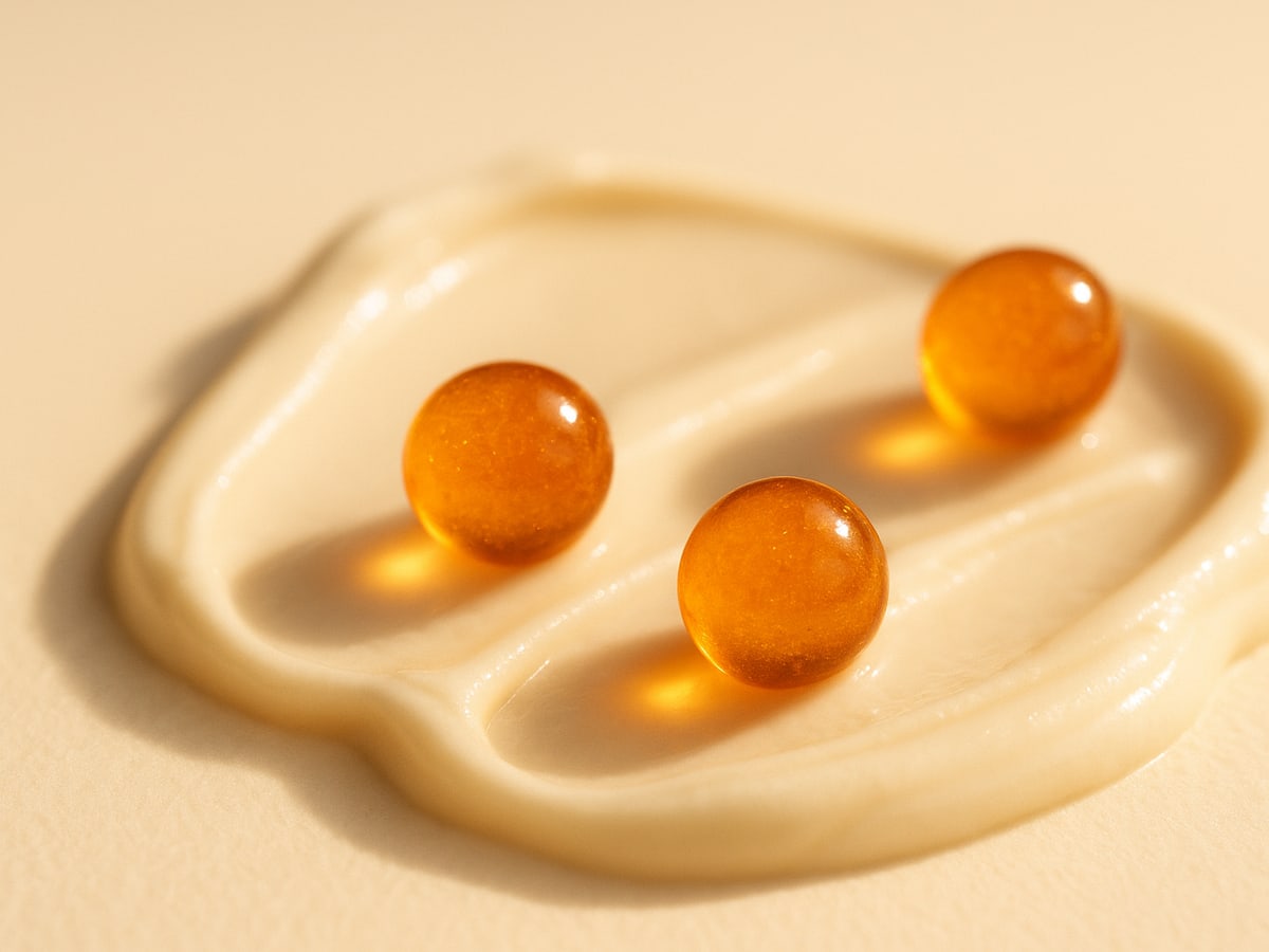 Encapsulated vitamin C — brightening active in Varnyaglow Overnight Brightening Capsule Cream
